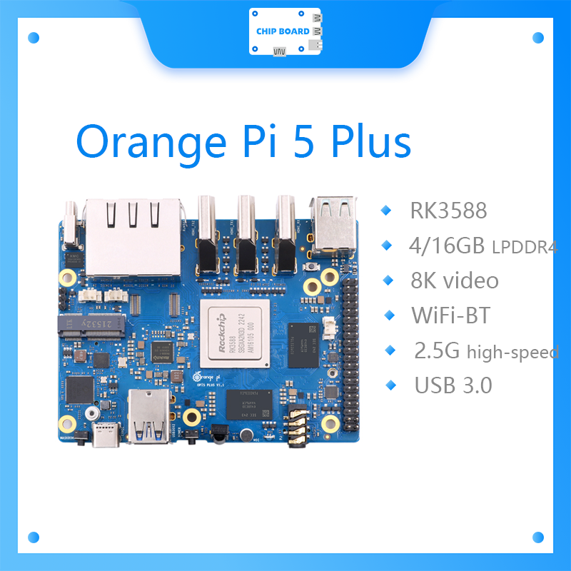 Orange Pi 5 Plus 16G RAM Tek K - Rockchip Rk3588 Development Board incelemesi ve fiyatı